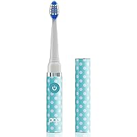 Vista 184 de Cepillo de dientes eléctrico Pop Sonic (plata metálica) – Cepillos de dientes de viaje con batería AAA Cepillos de dientes eléctricos para niños