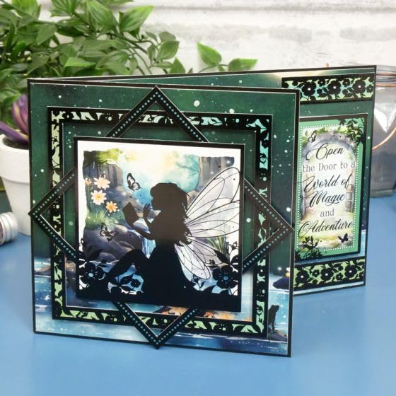 Hunkydory Moonlight Fairies Colección Topper para decorar tarjetas fácilmente 5