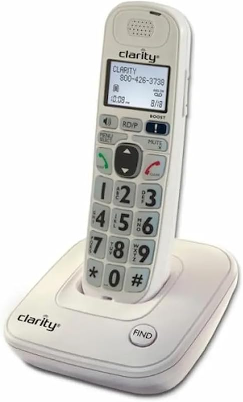 D704 40db Amplified/Low Vision Cordless Phone with CID Display