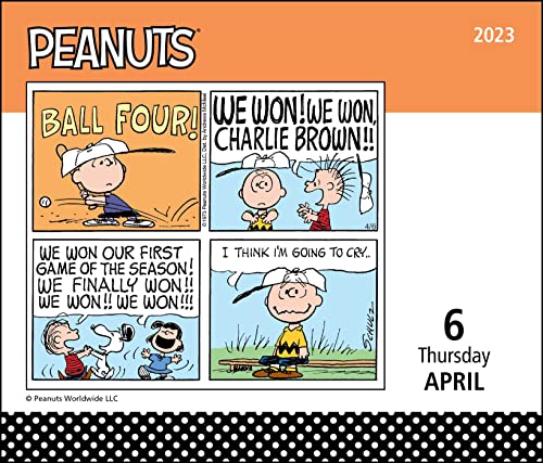 Peanuts 2023 Day-To-Day Calendar: Original Andrews McMeel-Tagesabreißkalender [Kalendar]