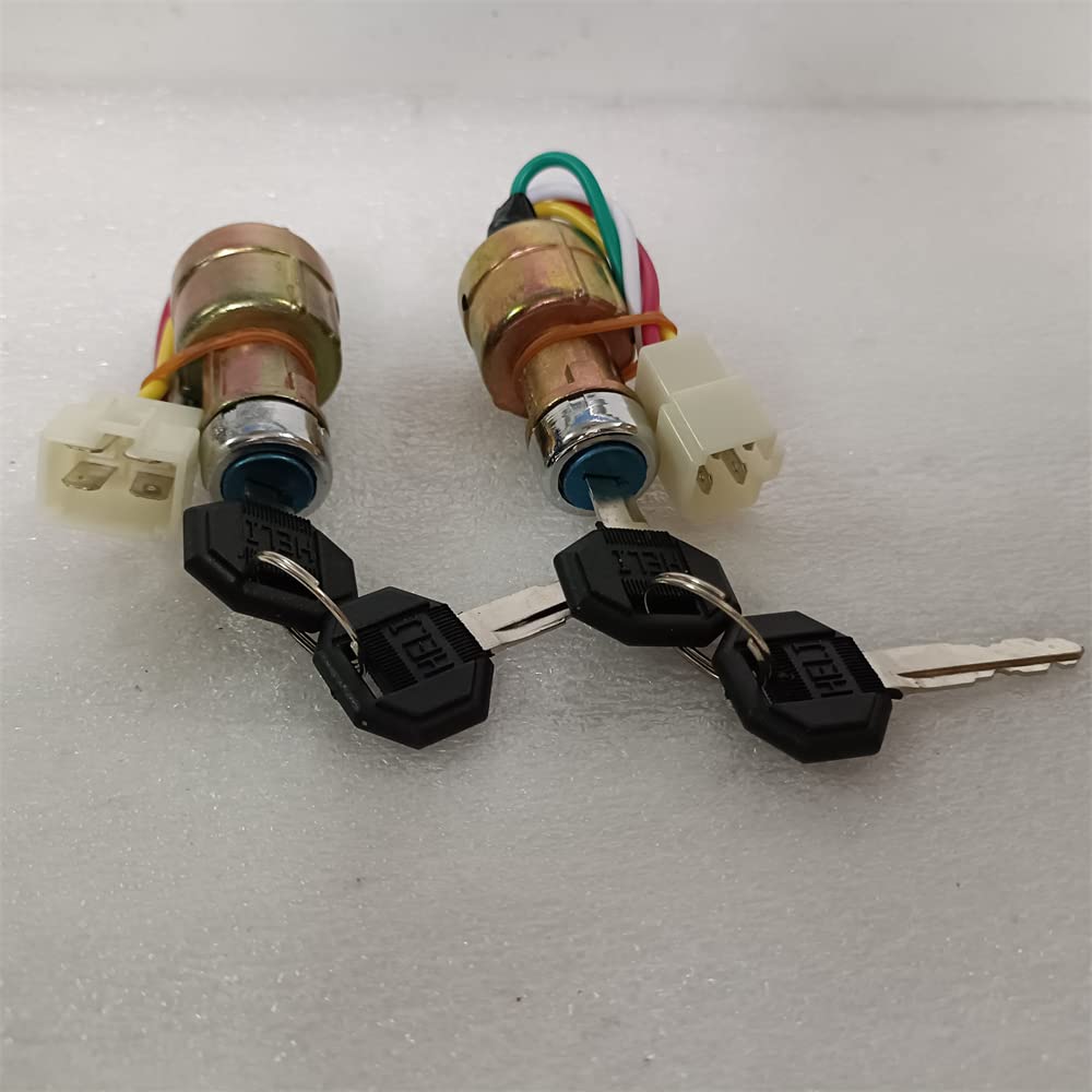 Pilipane Interruttore Di Accensione Per Carrello Elevatore 379902 Anti Riavvio 2 Chiavi 2035830, Ricambio Per Carrelli Elevatori Caterpillar - 7