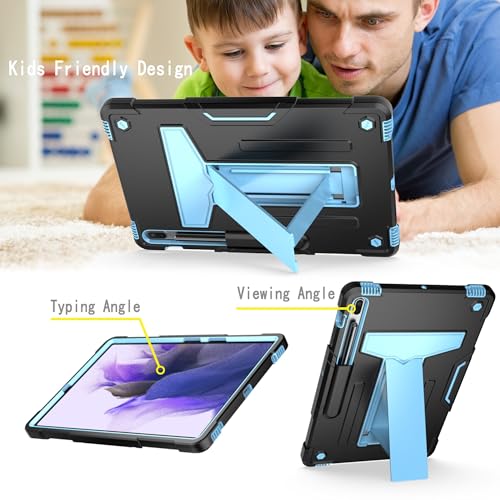 Coque Samsung Tab S7 FE évite la casse écran avec armure antichoc - 3