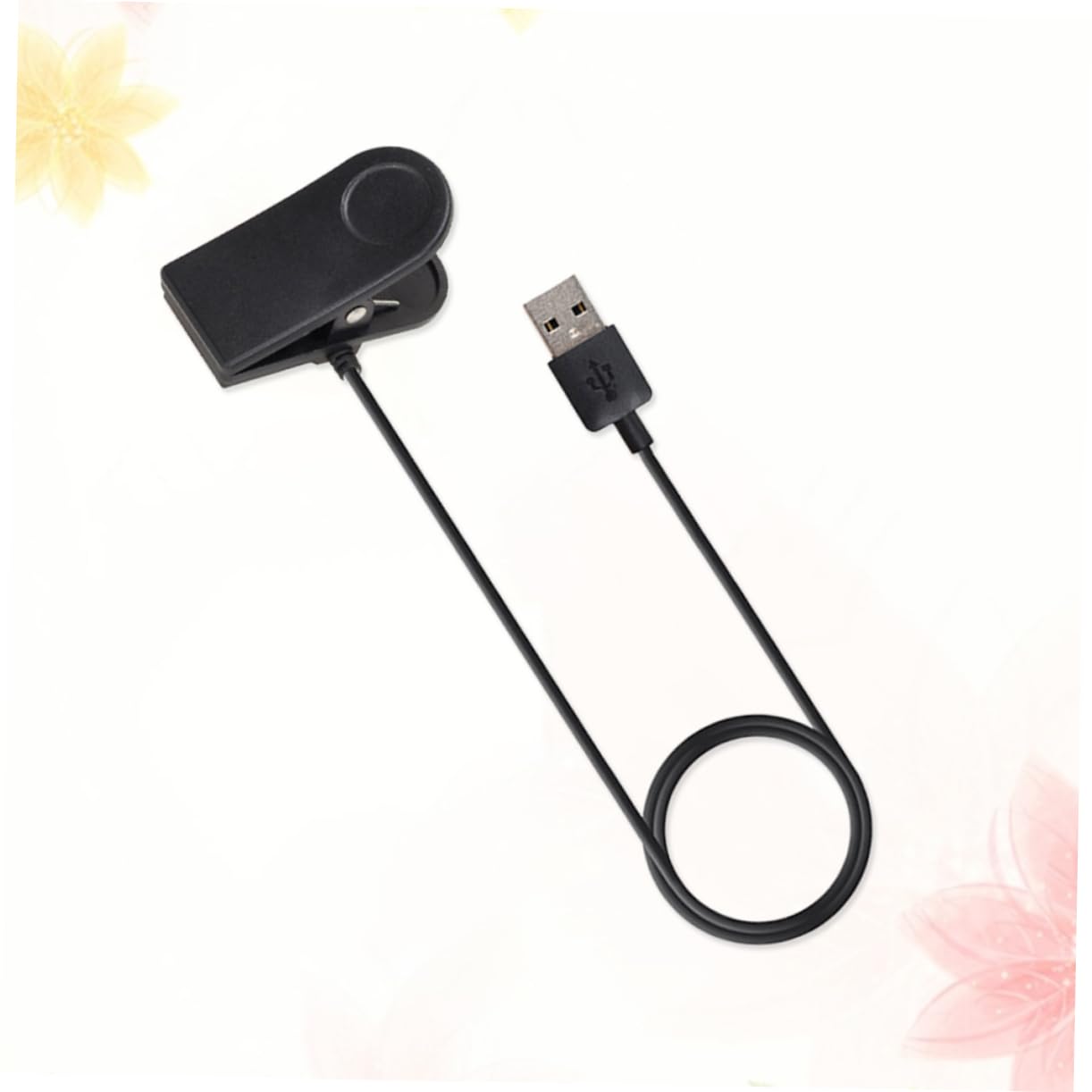 Artibetter 2pezzi Caricatore Per Smartwatch Con Clip Di Ricarica Compatibile Con Vivoactive Hr Cavo Usb Extra Per Carica Veloce e Stabile Per Ufficio e Viaggi