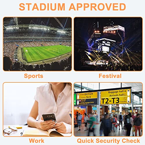 Clear Mini Backpack Stadium Approved 12X12X6 Small Transparent Backpacks Plastic See Through Bag For Work Festival Security Travel #TOP4