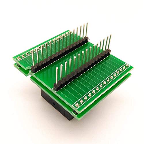 Gimax QFN28 MLF28 WLCSP28 to DIP28 Programming Test Socket Pitch 0.5mm IC Body Size 5x5 IC550-0284-011-G Clamshell SMD Test Socket