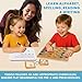 Tiddoz Learn ABC, Reading & Handwriting with Maze&Trace 3in1 Montessori Educational Wooden Board Toy & Flashcards with 100+ Sight Words for Boys & Girls Age 2 3 4 5 6 STEM & Fine Motor Skills Growth