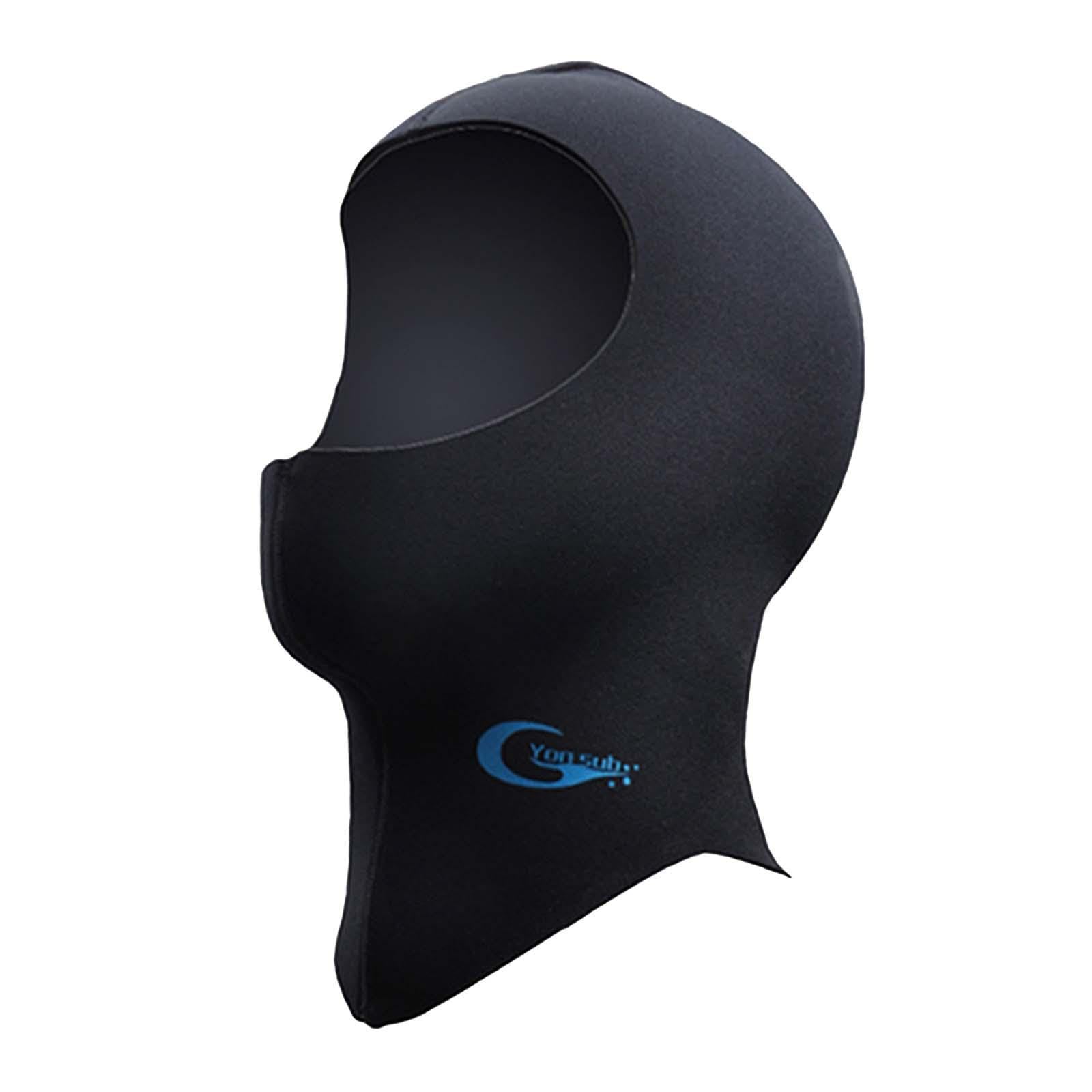 Gorro de neopreno aislante e impermeable con elasticidad para natación 8