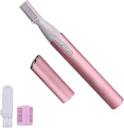 Depilador Elétrico Buço Sobrancelha Nariz Virilha Axila - Caneta Aparador de Pelos - ECOMLAR