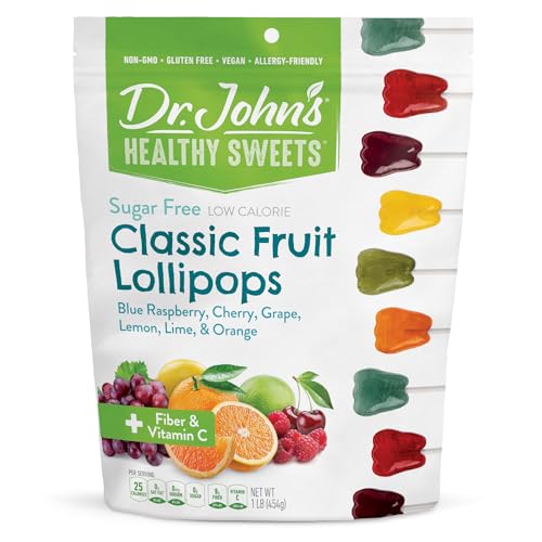 Dr. John’s Healthy Sweets Lollipops