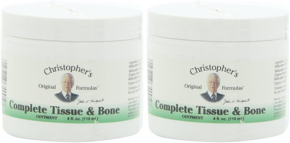 2 X 4Oz: Dr Christopher'S Formula Complete Tissue And Bone Ointment, 4 Ounce (Pack Of 2)