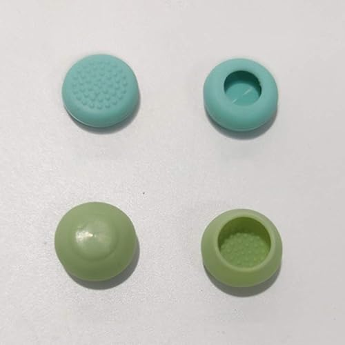 Vista 4 de Ngaantyun Touch Controller Thumbstick Caps Compatible with Oculus Quest 2 1 Rift S Virtual Reality Gaming Headset, Silicone VR Skin Grips Thumb