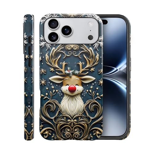 Coque de téléphone lumineuse de Noël P19JL Pro Max pour les fêtes