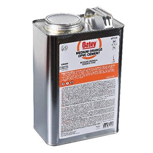Oatey 31126 Medium Orange CPVC Cement-Gallon miniatura 1