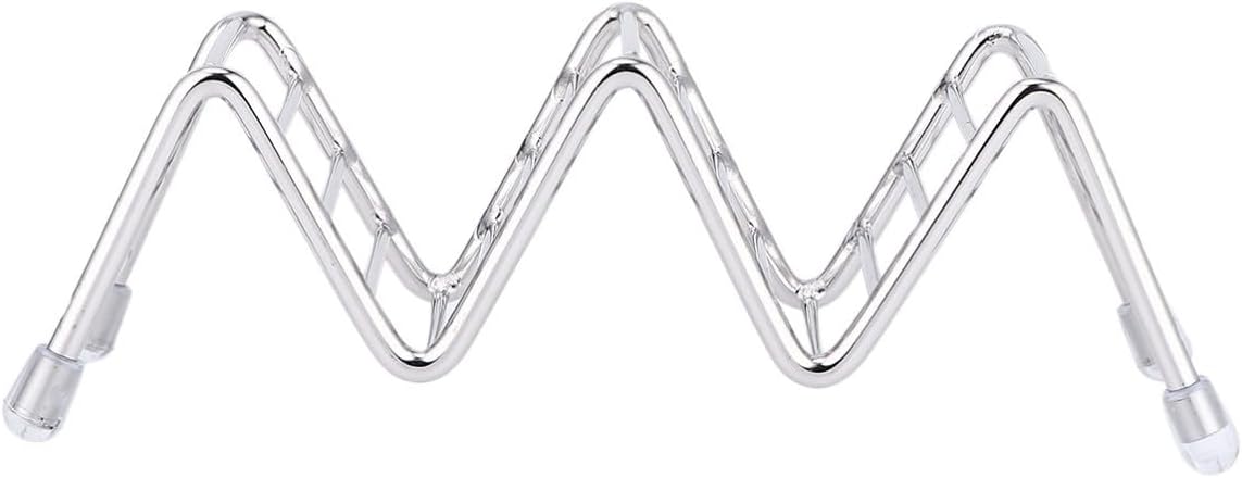 Taco Rack Stainless Steel 2 Grids for Burritos and Pancakes
