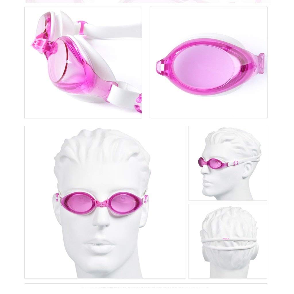 Verstellbare Uni-Schwimmbrille für Erwachsene, beschlagfrei, UV-Schutz, Schwimmbrille