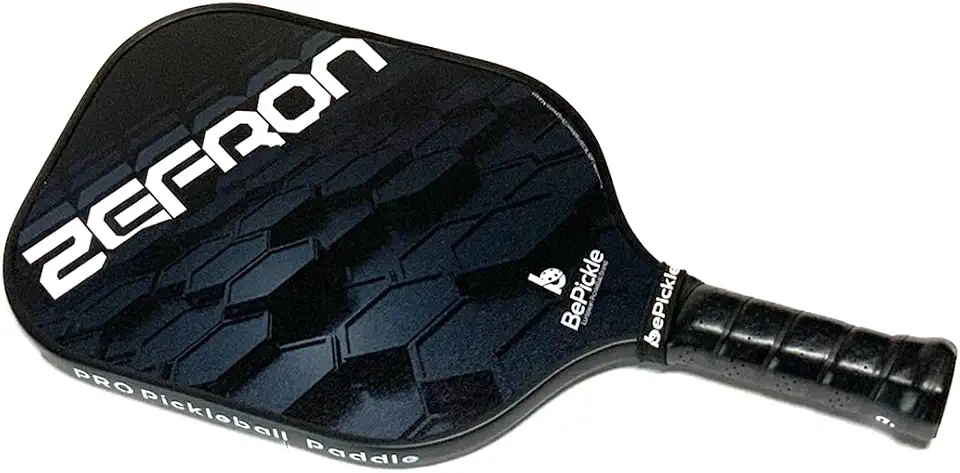 Pala de Pickleball de 16 mm Fabricada en Grafito con nucleo de Nido de Abeja. Raqueta Ligera y Resistente (ZEFRON)