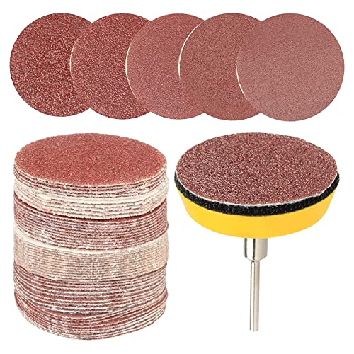 Disques abrasifs rotatifs à crochet et boucle pour un ponçage stable
