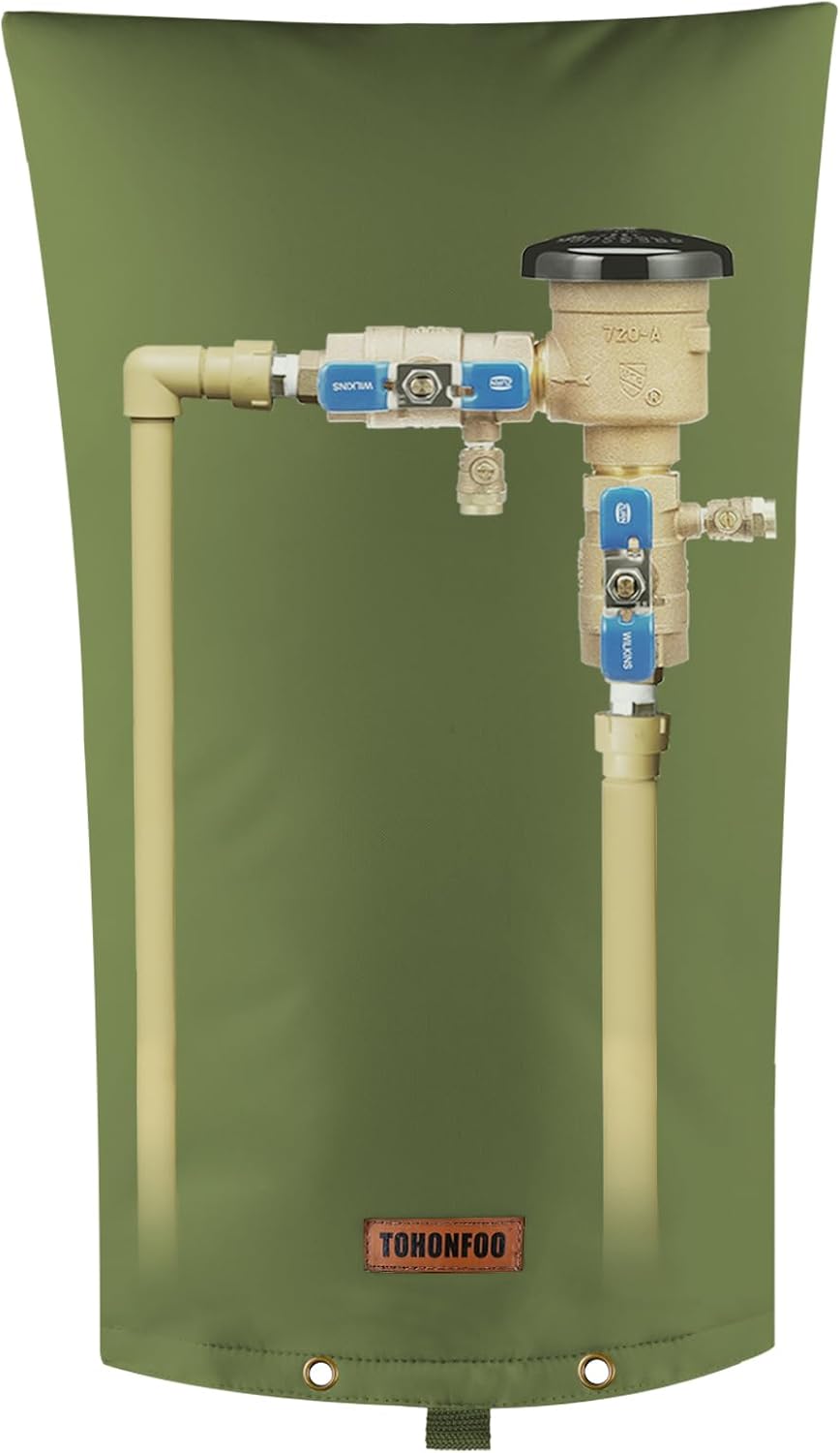 TOHONFOO Backflow Preventer Pipe Insulation Cover (5°F) Irrigation
