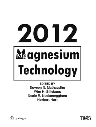 Magnesium Technology 2012   2016 Edition book cover