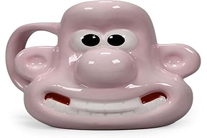 Half Moon Bay Aardman - Shaped Mugs - Wallace & Gromit Wallace Boxed Shaped Mug