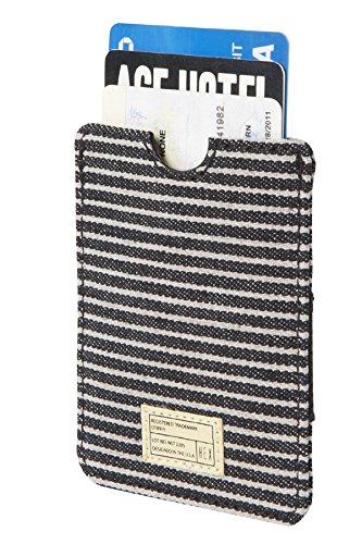 [HEX] ヘックス CONVOY VERTICAL CARD WALLET HX1646 BLACK STRIPE