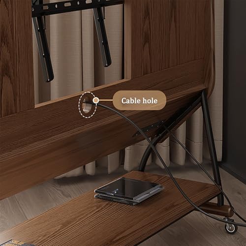 Soporte móvil para TV con ruedas para pantallas 26-50 pulg. miniatura 5