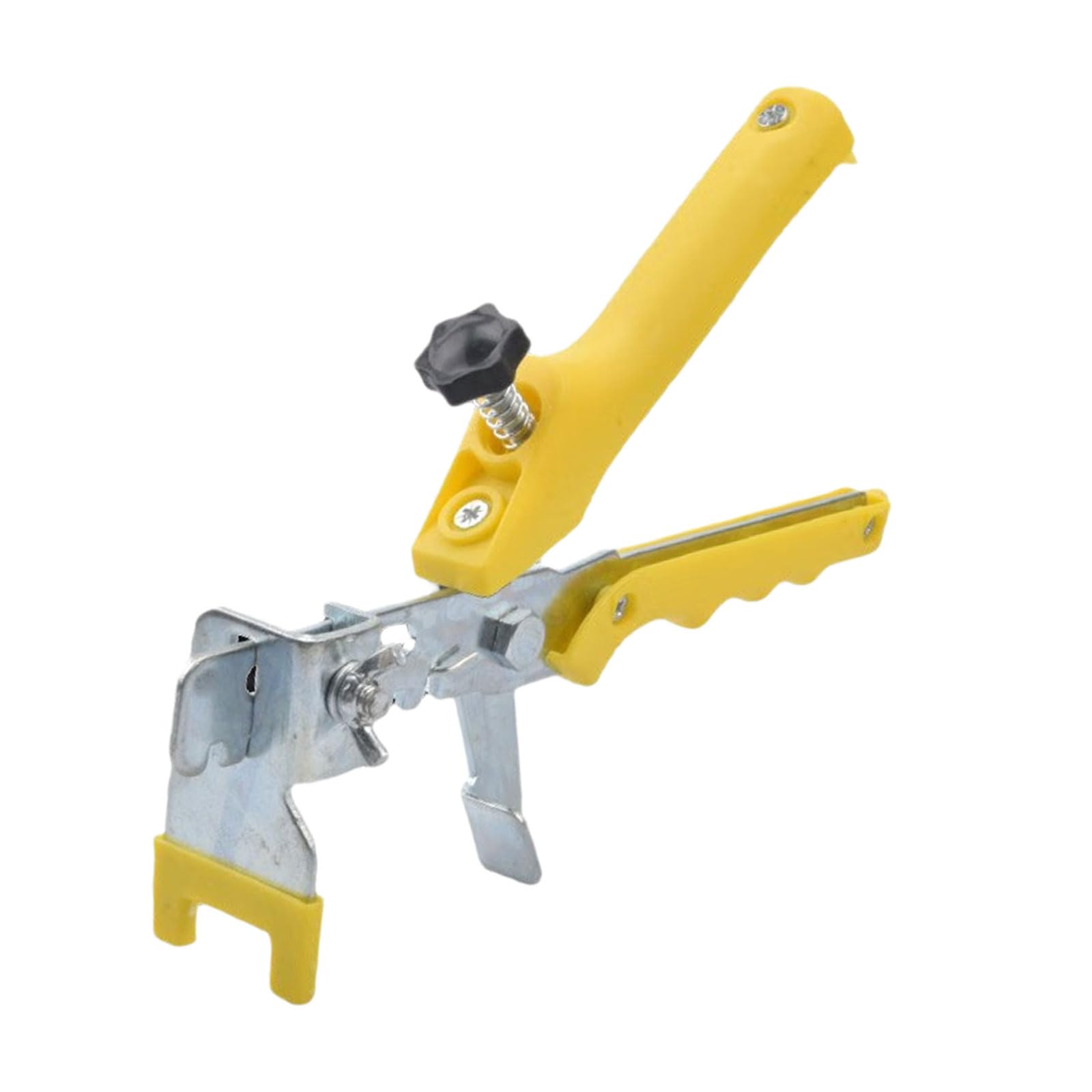Hsioluted Yellow Leveling Plier For Flawlessly Alignment Of Aesthetically Ceramic Floor And Wall Tiles With Secure Holding Steel Clamp