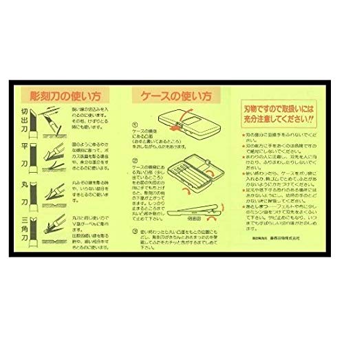 Amazon.co.jp: 義春刃物 よしはる彫刻刀・GX 付鋼製5本組 : ホビー