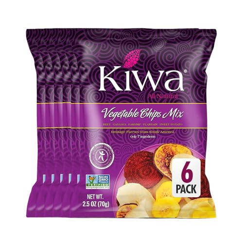 Kiwa Vegetable Chips Mix 6-Pack