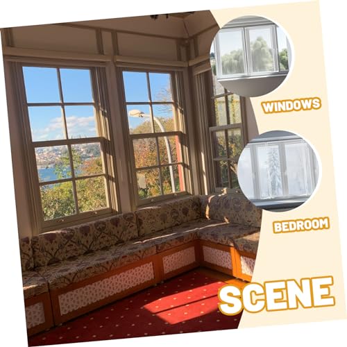 Film adhesivo aislante para ventanas PRETYZOOM transparente miniatura 6