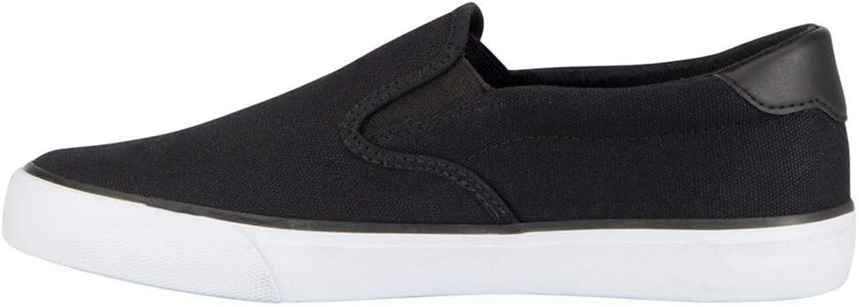 Lugz Women's Clipper Sneaker, black/white, 11 M US