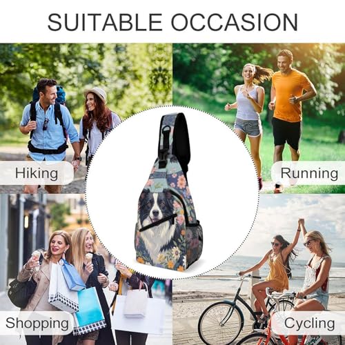 Bolso tipo sling bag para viaje y senderismo miniatura 6