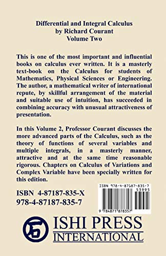Differential and Integral Calculus, Vol. 2