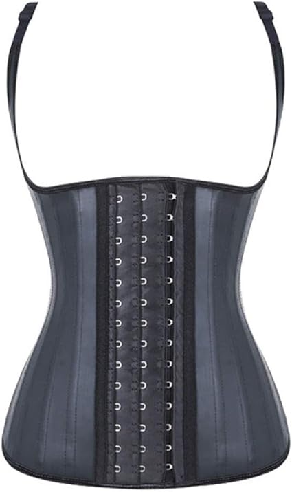 ABUCIYO 25 Steel Bones Latex Vest Waist  latex waist trainer vest amazon