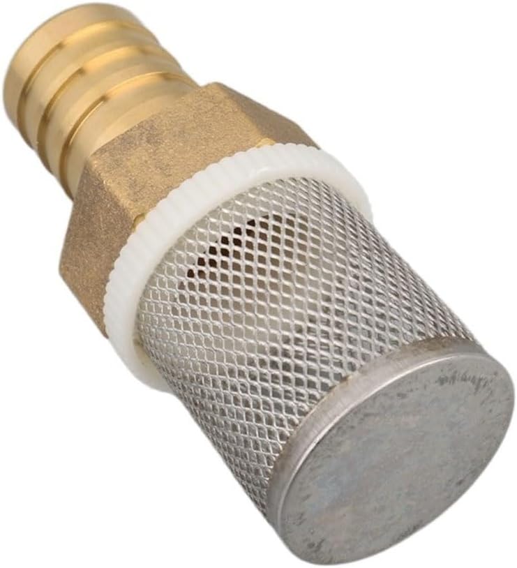 water pipe filter inline water filter 1pcs 16 19 25 32mm Hose Water Filter Strainer Sprayer Car Wash Pump Filtering Net Stainless Steel Mesh Filter (Color:25mm To 1 Inch) (Color : 32mm To 1 Inch) ( Co