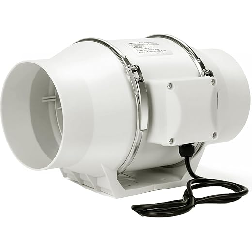 Ardnib AIF 150 6Inch / 150 mm Silent Mix Flow/Inline Duct