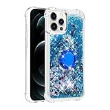 Kompatible Modelle：Diese Hülle ist NUR für das iPhone 5s/iPhone 5 geeignet.Während die transparente Rückseite erhalten bleibt, sind die Kanten, die Kamera und der magnetische Ring mit einem metallischen Glanz verziert, wodurch diese Hülle wirklich einzigartig wird. die zur Farbe der Hülle passen, damit Sie Ihr Telefon einfacher tragen können und es noch funkelnder wird