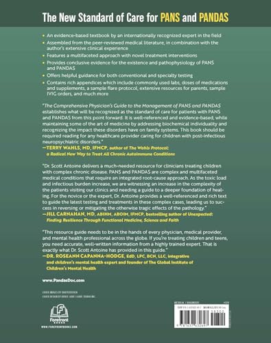 The Comprehensive Physicians' Guide to the Management of Pans and Pandas: An Evidence-Based Approac