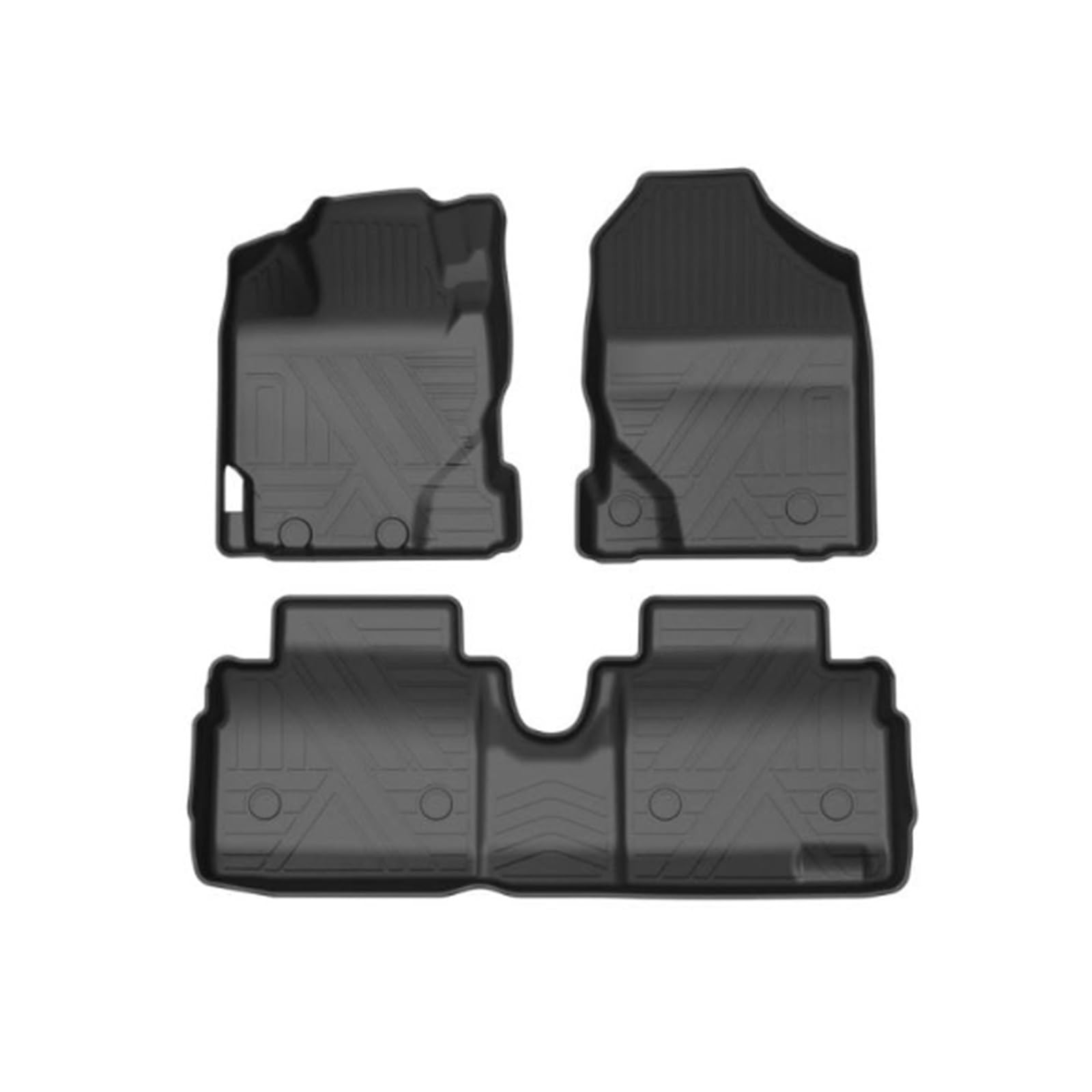 GediZ TPE Car Floor Mats The Left Driving Car Floor Liner Carpet Mats Compatible with Toyota VIOS 2014-2021