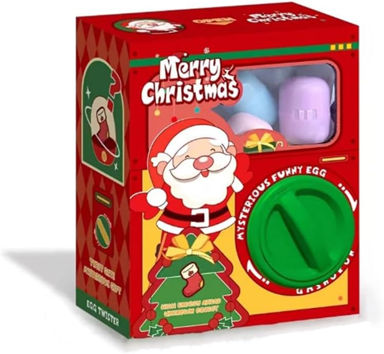 Mini Claw Machine Toy, Portable Game Supplies Vending Machine with 6 Color Eggs Gashapon Machine