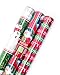 Produktbild Hallmark Reversible Christmas Wrapping Paper Bundle, Classic Foil (Pack of 3, 60 sq. ft. ttl.)
