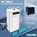 GOZILLA 8W 148GPH Turtle Tank Filter,Aquarium Filter for Low Water Level Tank,Adjustable Water Flow Turtle Filter for Turlte Tank, Fish Tank Filter for 10-30 GAL Aquarium Tank. (White)