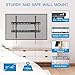 Tilting TV Wall Mount Bracket for Most 37-82 Inch LED, LCD, OLED, Plasma Flat Screen Low Profile Tilt TV Mount Fits for 16