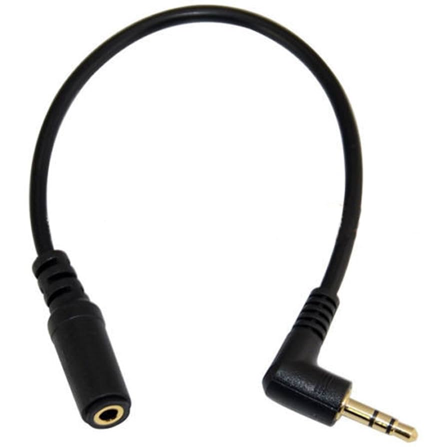 Amazon | Ulyris DC オーディオケーブル, 20CM 3.5mm 直角 3