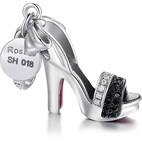 Charm zapato de plata Rosato el regalo ideal para amantes de la moda