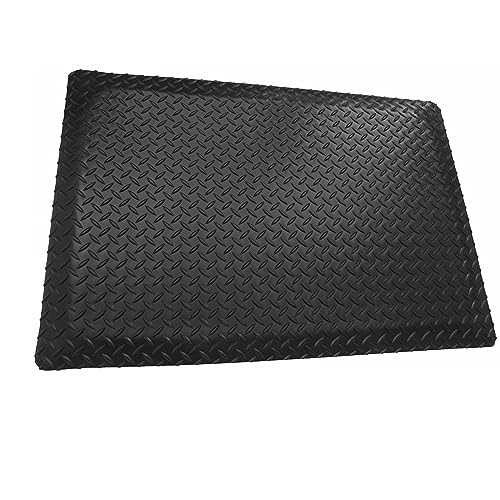 Tapis de sol vinyle antistatique et tapis anti-fatigue industriel noir 20mm