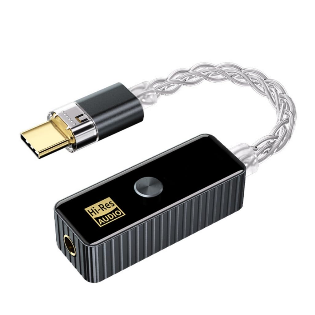 Adattatore audio digitale HiFi per cuffie di tipo C per smartphone, PC e computer portatili