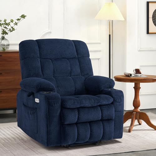 Image of MCombo Small Dual Motor Power Lift Recliner Chair for Petite Elderly, 7893