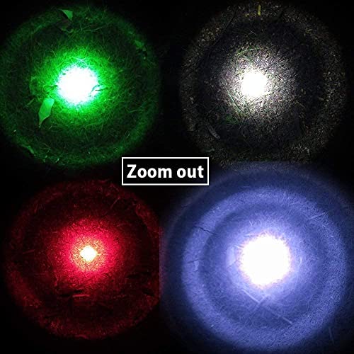 Image of KL52Plus Zoomable Hunting Flashlight with Red Green White and IR850 Light LED AS004 Adjustable Picatiny Rail Mount Bundle