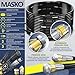 MASKO® Rohrreinigungsschlauch Set Abflussreiniger 15m, 200 bar inkl. Isolierband, Tasche 3 Adapter 2 Düsen, kompatibel mit Kärcher k2-k7 LAVOR Hochdruckreiniger universal Rohrreinigungsset+ Handschuhe